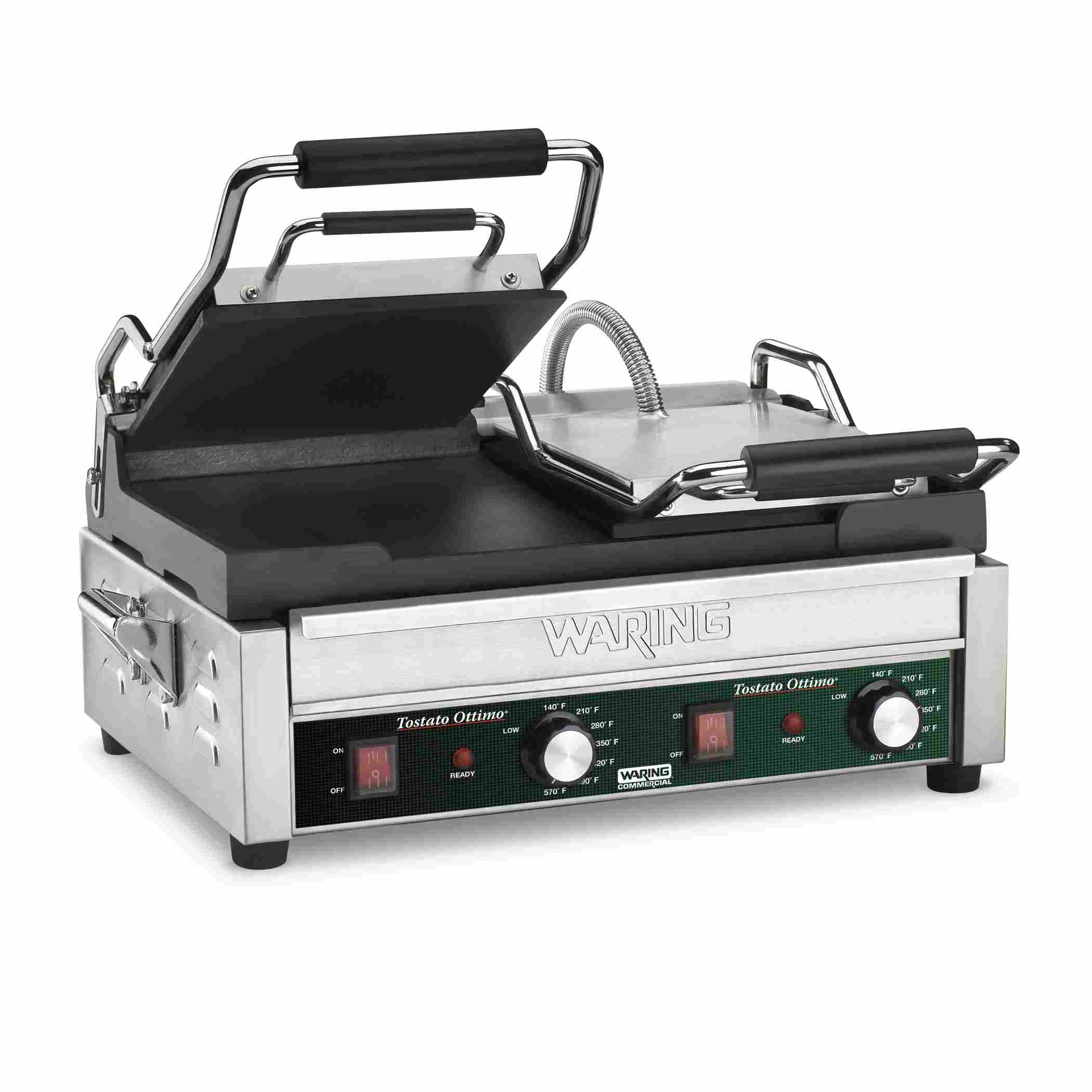 Double Flat Panini Grill, 9.75" x 9.25"